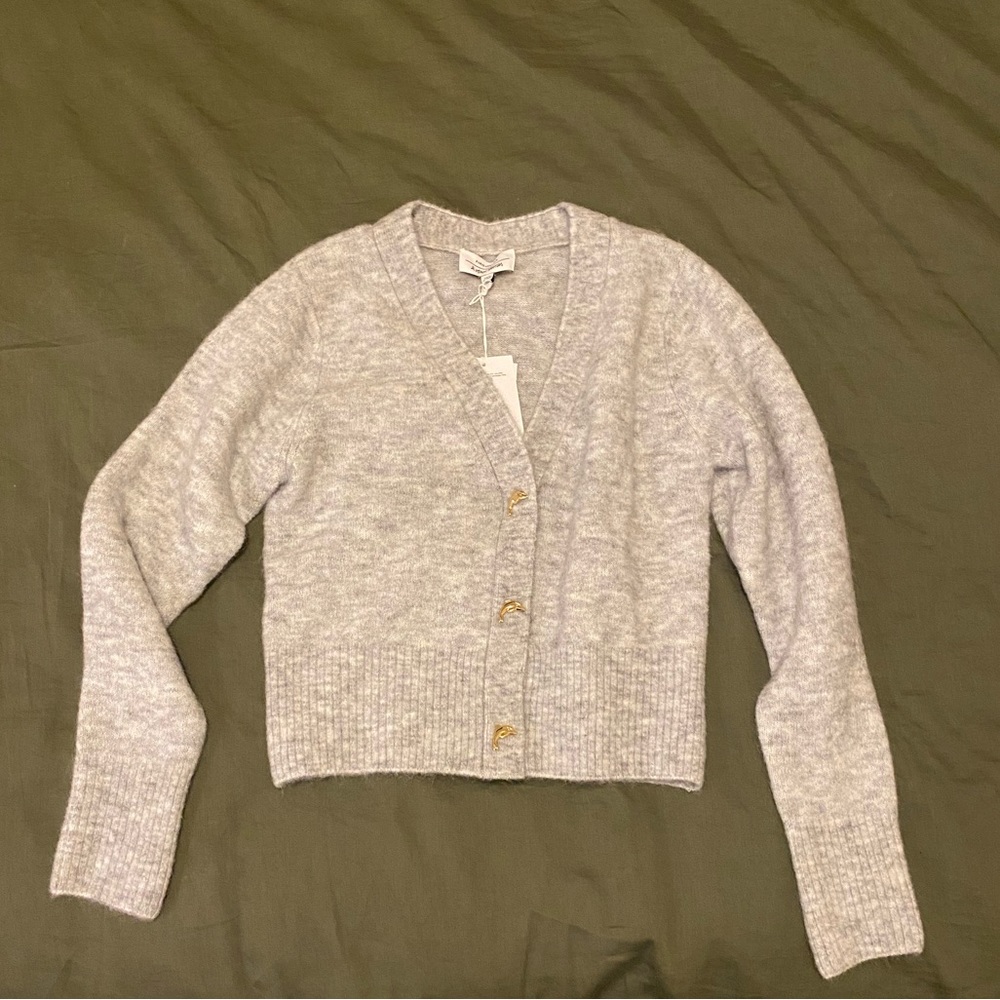 Grey & Other Stories Cropped Cardigan